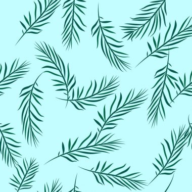 Dikişsiz tropikal desen