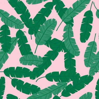 Dikişsiz tropikal desen