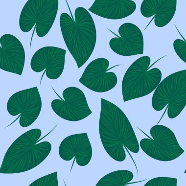 Dikişsiz tropikal desen