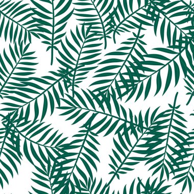 Dikişsiz tropikal desen