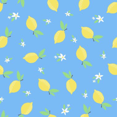 Limonlu pürüzsüz desen