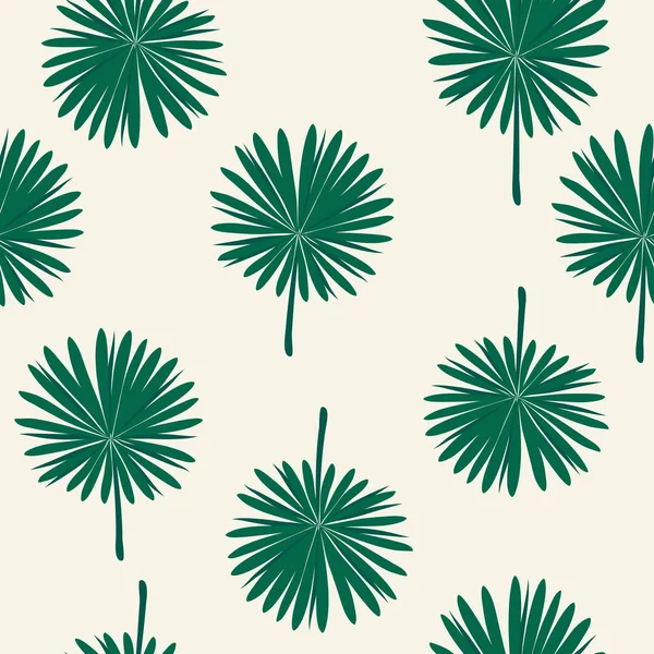 Modèle tropical sans couture — Image vectorielle