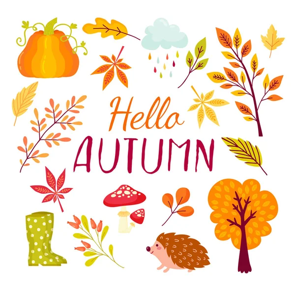 sonbahar tebrik kartı