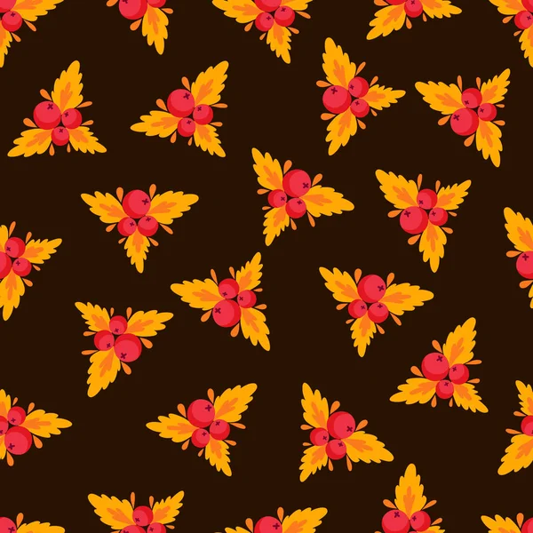Dikişsiz sonbahar desen