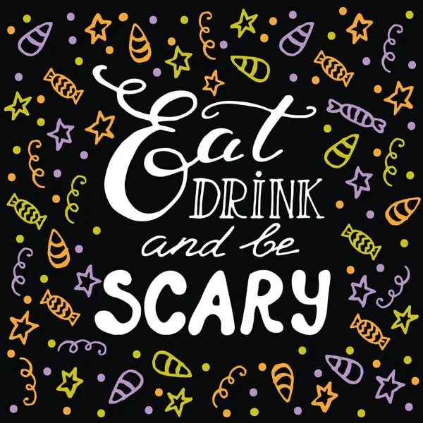 Cadılar Bayramı tebrik kartı