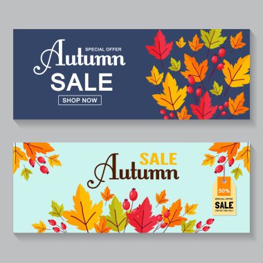 Sonbahar satışı el ilanı