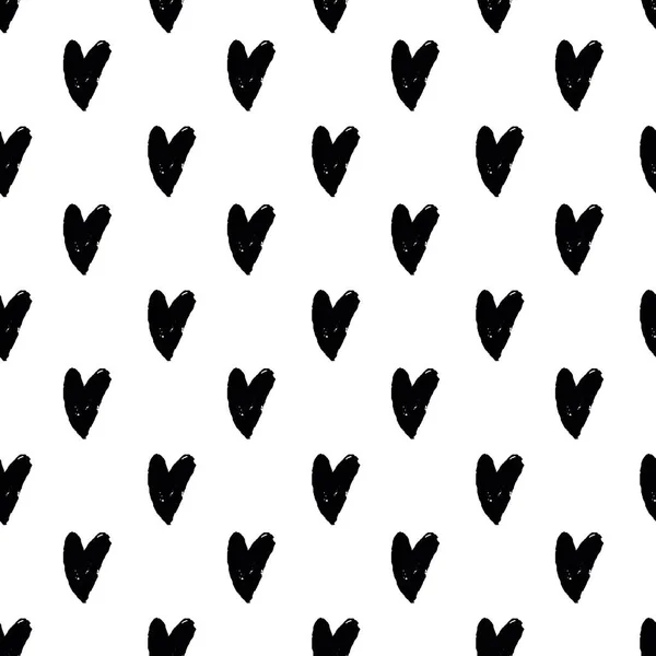 Modèle de coeur sans couture — Image vectorielle