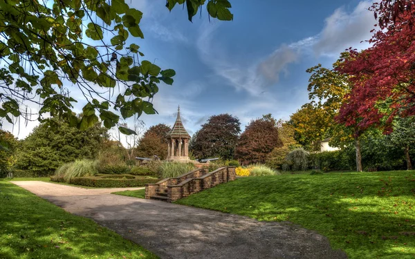 Nottingham's Arboretum park - United Kingdom — Stock Photo, Image