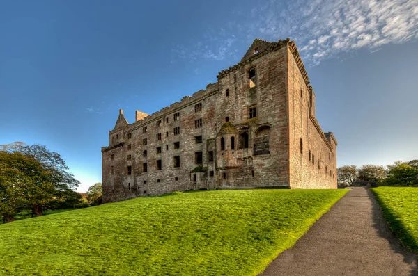 Linlithgow Palace, na cidade de Linlithgow, West Lothian, Scotl — Fotografia de Stock