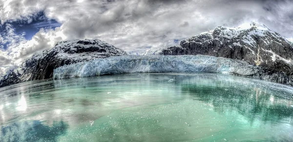 Glaciar Margarite - Alasca - EUA — Fotografia de Stock