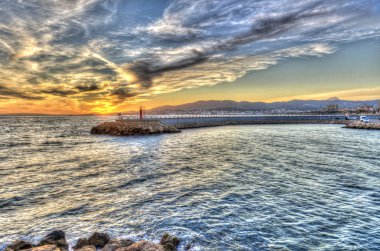 Mallorca 'daki sahil köyü 