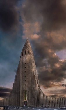 Hallgrmskirkja - Reikiavic 'in Evanjelik Lüteryen Katedrali