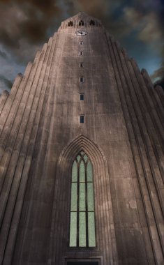  Hallgrmskirkja - Reikiavic 'in Evanjelik Lüteryen Katedrali