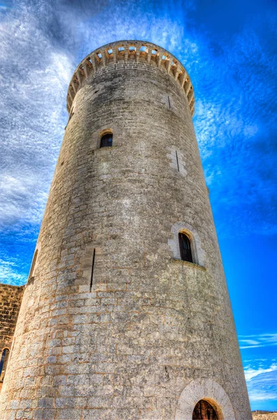 Torre (castelo de Bellver) Maiorca — Fotografia de Stock