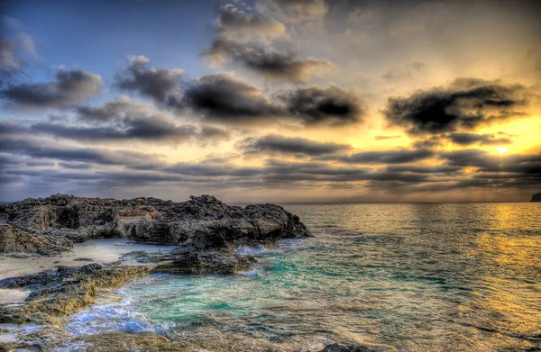 Panorâmica Calo Sant Agusti Formentera — Fotografia de Stock