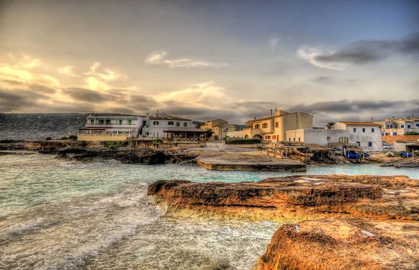 Panoramisch Uitzicht Calo Sant Agusti Formentera — Stockfoto