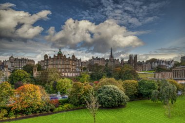 Çekici şehir Edinburgh - İskoçya - Birleşik Krallık