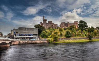 Inverness Kalesi. Inverness Şehri, İskoçya, Birleşik Krallık