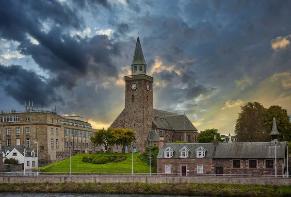 Cityscape of Inverness, Scotland, United Kingdom — стокове фото