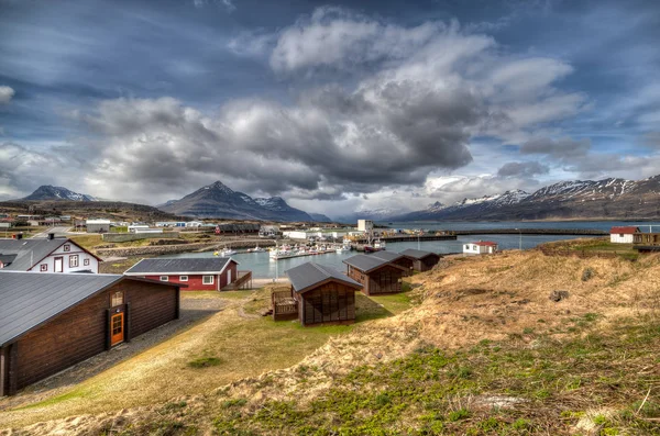 Port of the city of Djpivogur - Iceland. — 스톡 사진