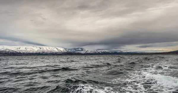 Χωριό Hrisey Island στην Ισλανδία — Φωτογραφία Αρχείου