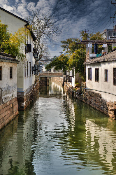The watertown Suzhoy, the Venice of Asia.-