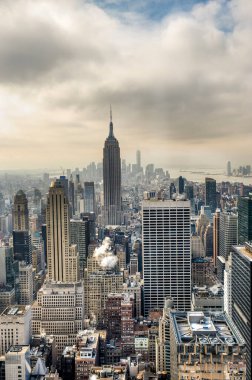 New York şehrinin panoramisi.