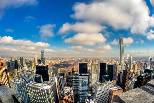 Panorâmica Cidade Nova Iorque — Fotografia de Stock