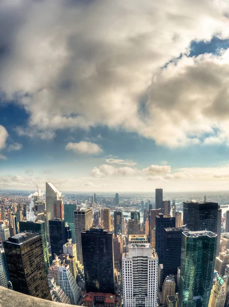 Panorâmica Cidade Nova Iorque — Fotografia de Stock