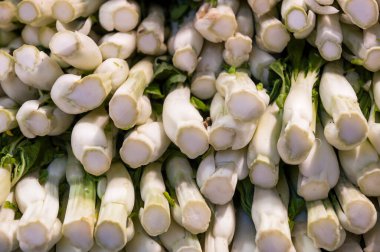 Pekin pazarında sebze.