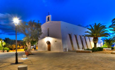 Es Cubells Kilisesi - San Jose - İbiza - İspanya.