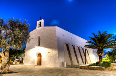 Es Cubells Kilisesi - San Jose - İbiza - İspanya.