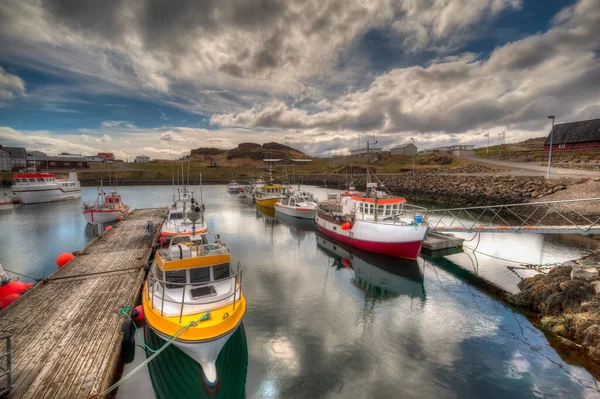 Гарне Рибальське Село Дюпівогур Східній Ісландії — стокове фото