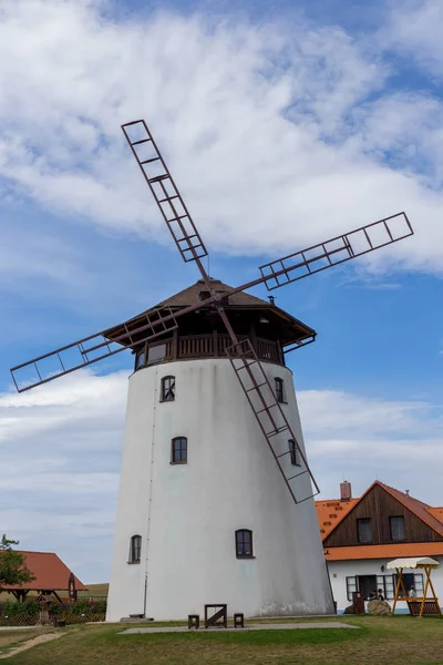 Rustical windmill in the south Moravia — Stock Photo, Image