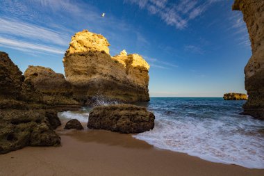Praia de Sao Rafael, Algarve, Portekiz