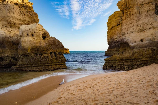 Praia de S��o Rafael, Algarve., Portugal — стокове фото