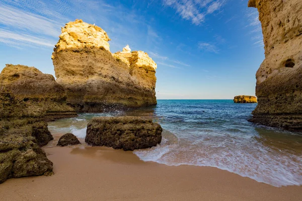 Praia de S��o Rafael, Algarve., Portugal — стокове фото