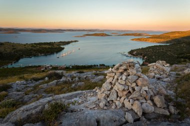 Kornati ulusal parkı Hırvatistan