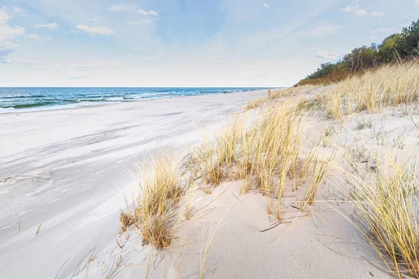 波兰海岸的波罗的海 — 图库照片