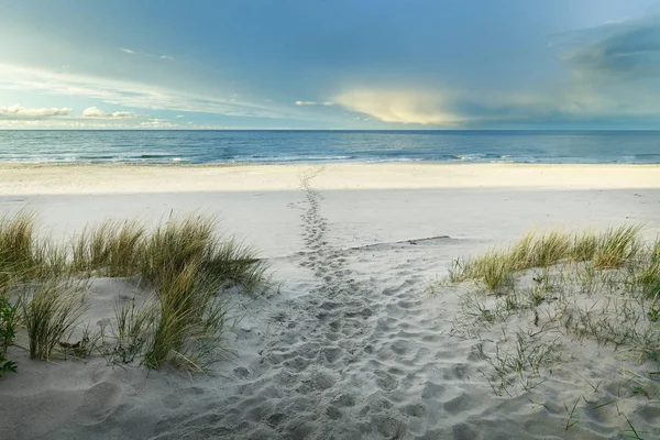 Östersjön vid Polens kust — Stockfoto