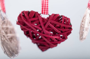 Dekoratif Sevgililer günü kalpleri