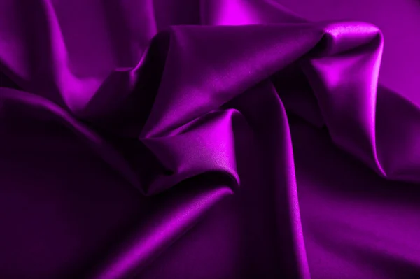 Purple satin — Stock Photo, Image