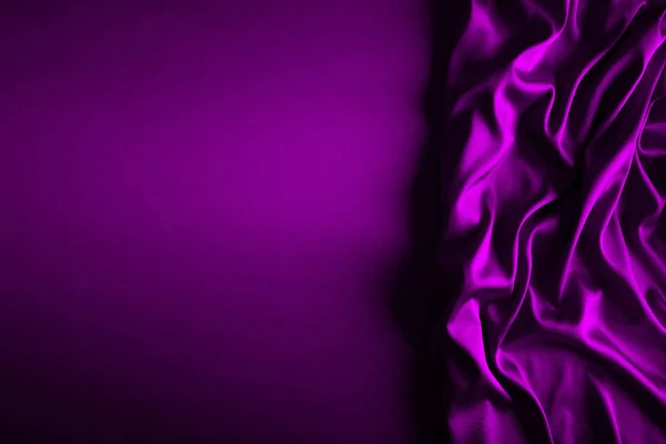 紫色缎面 — 图库照片