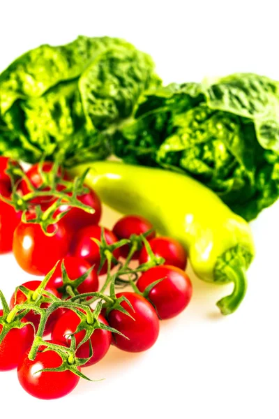 Vegetables on a white background — Stock Photo, Image