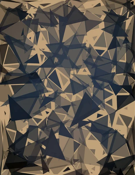 Triángulo abstracto — Vector de stock