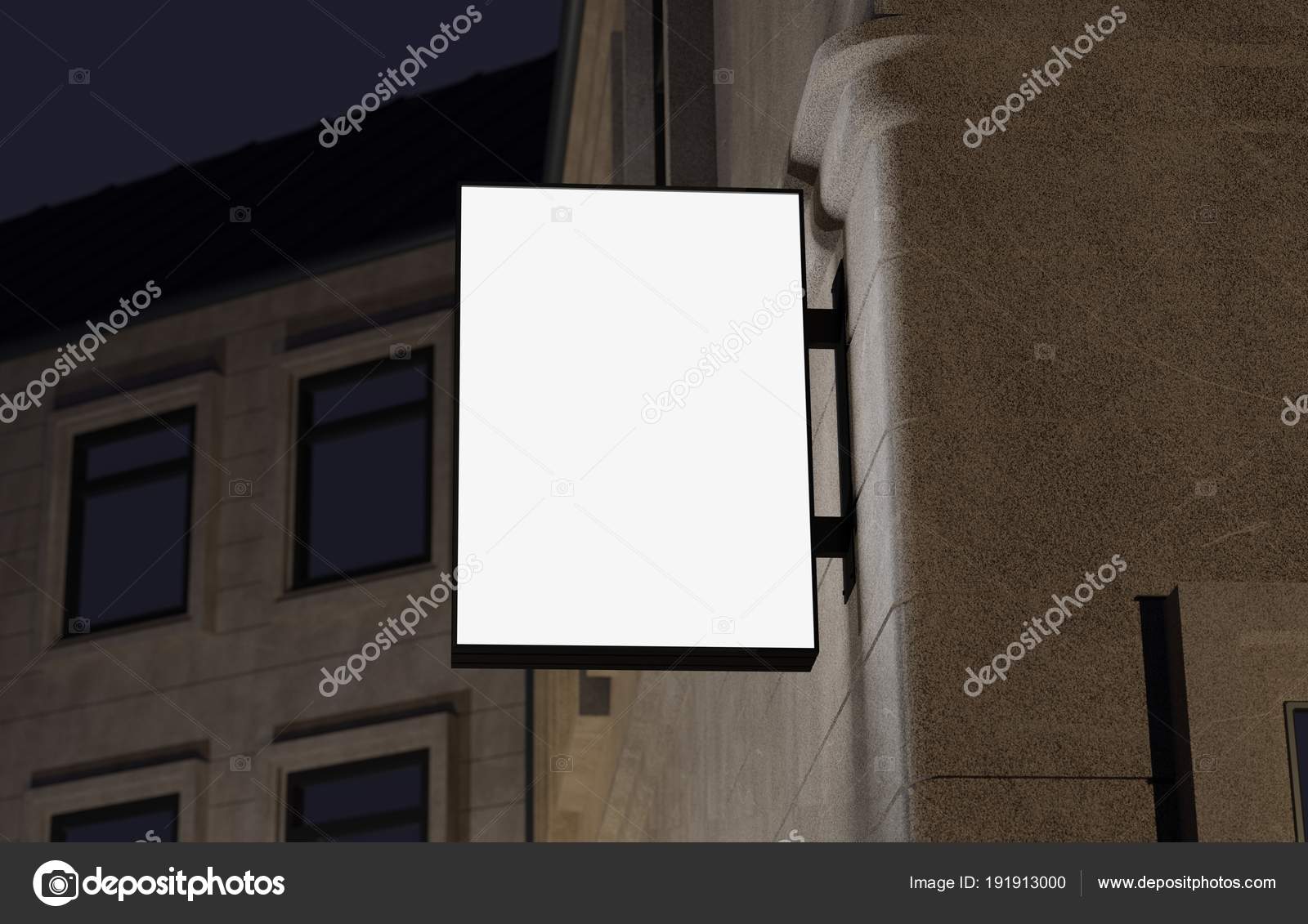 Download Blank Outdoor Signage Signboard Mockup Sign 3d Rendering Stock Photo Image By C Barbra Ford 191913000