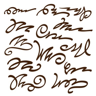 Tasarım elemanları. Vektör illüstrasyonu.