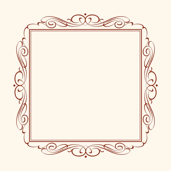 Frames .Vintage vector.Well built for easy editing . Vector illustration. — Stock Vector