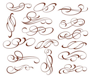 Tasarım öğeleri. Vektör çizim. Vektör çizim.