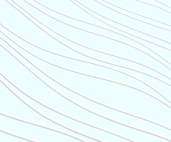 Bakgrund av vågiga linjer. Vektorillustration. Grå . — Stock vektor